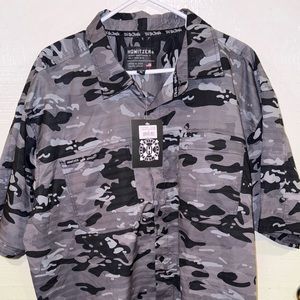 Men’s Howitzer Camo Button Up Shirt